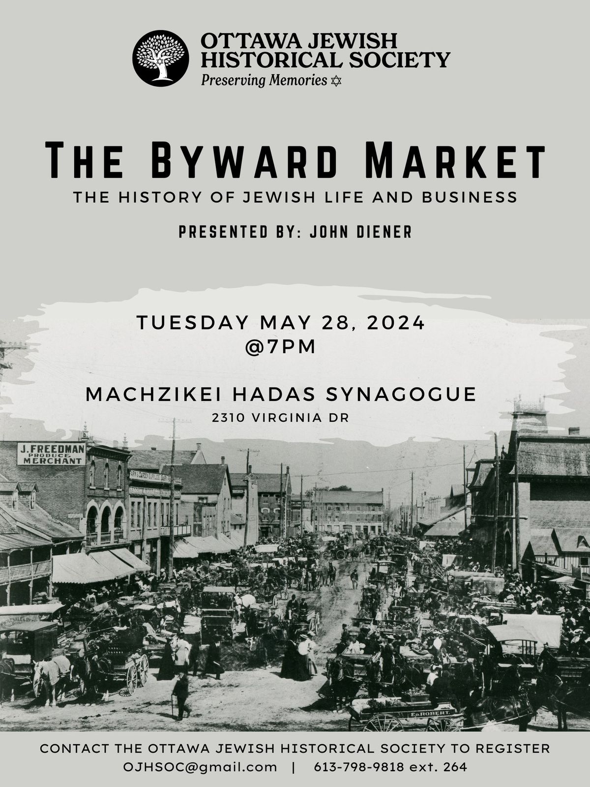 The Byward Market: The history of Jewish life and business