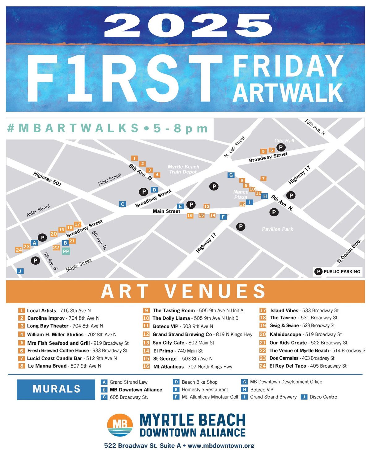 F1rst Friday Artwalk