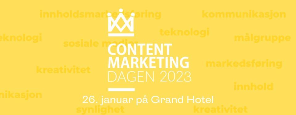 Content Marketing-dagen 2023