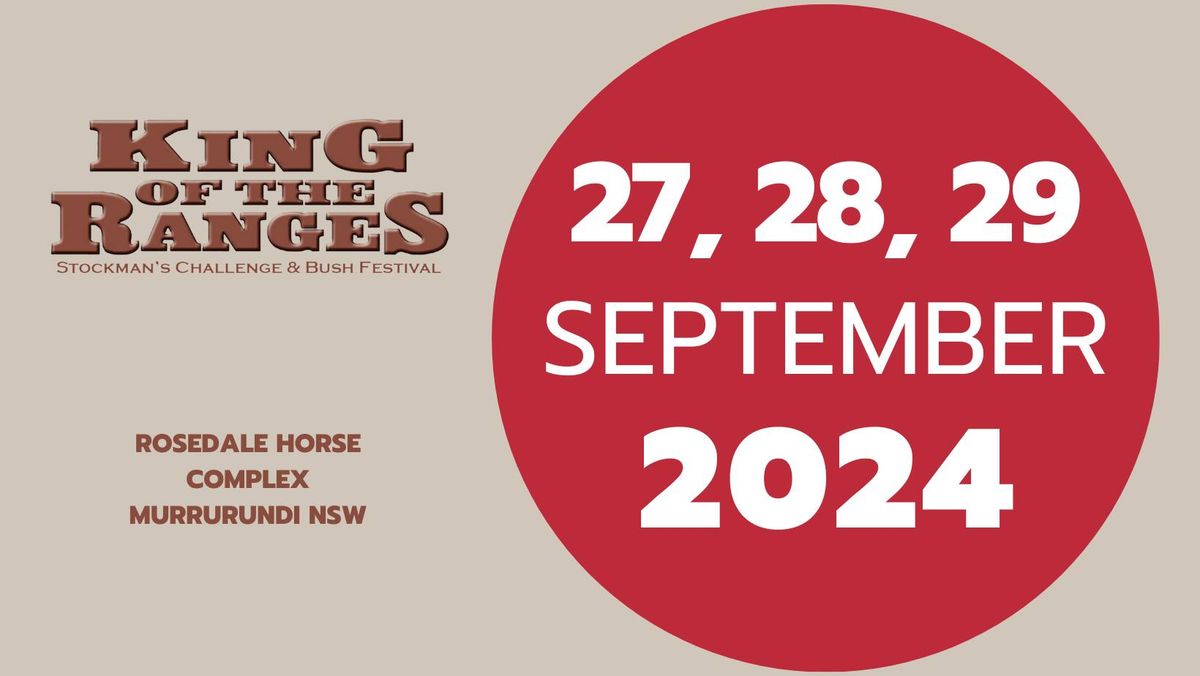 2024 King of the Ranges Stockman's Challenge