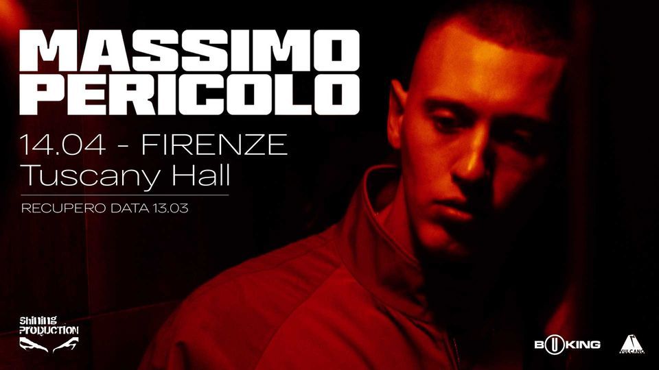 Massimo Pericolo | Tuscany Hall Firenze | 14 aprile 2022