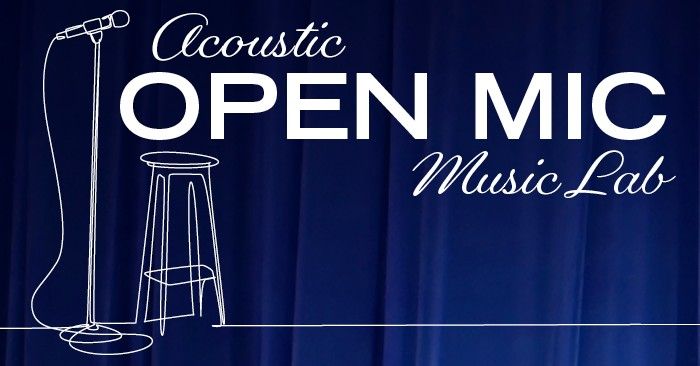 Acoustic Open Mic Music Lab