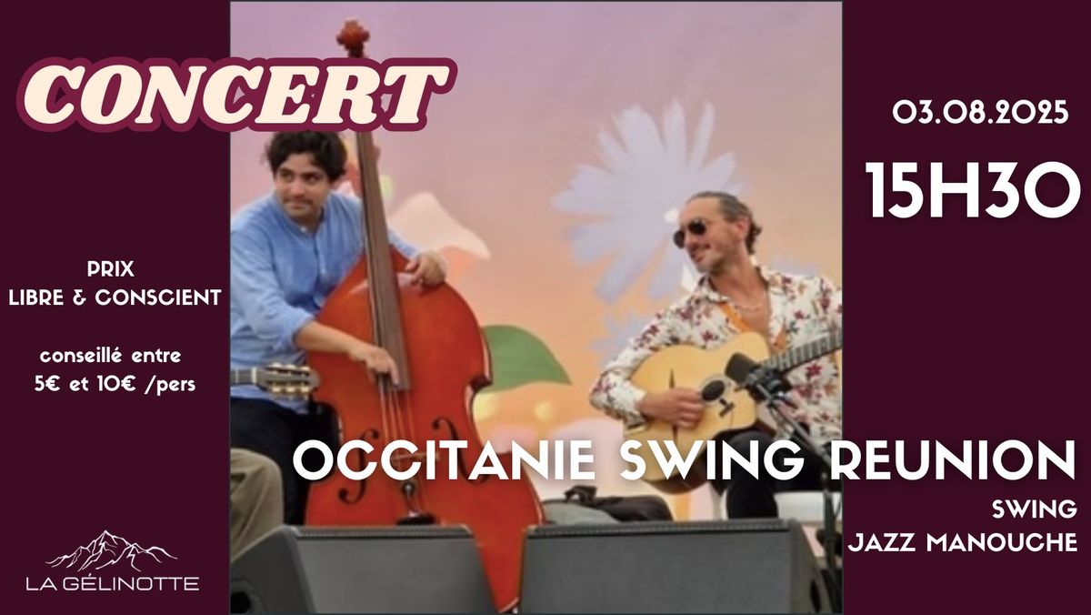 OCCITANIE SWING REUNION - Swing, Jazz Manouche