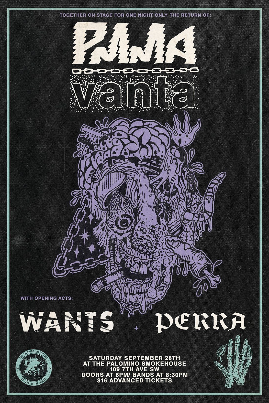 The Return of PMMA & VANTA with Wants and Perra