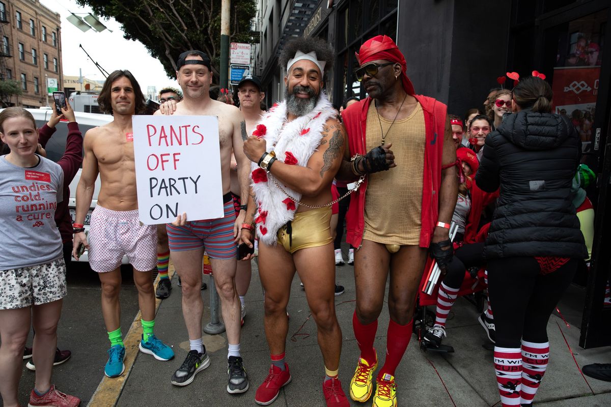 Cupid's Undie Run - San Francisco Bay Area