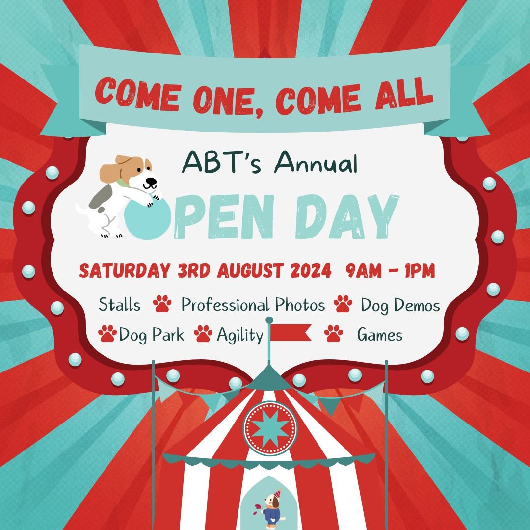 ABT's Dog Friendly Open Day