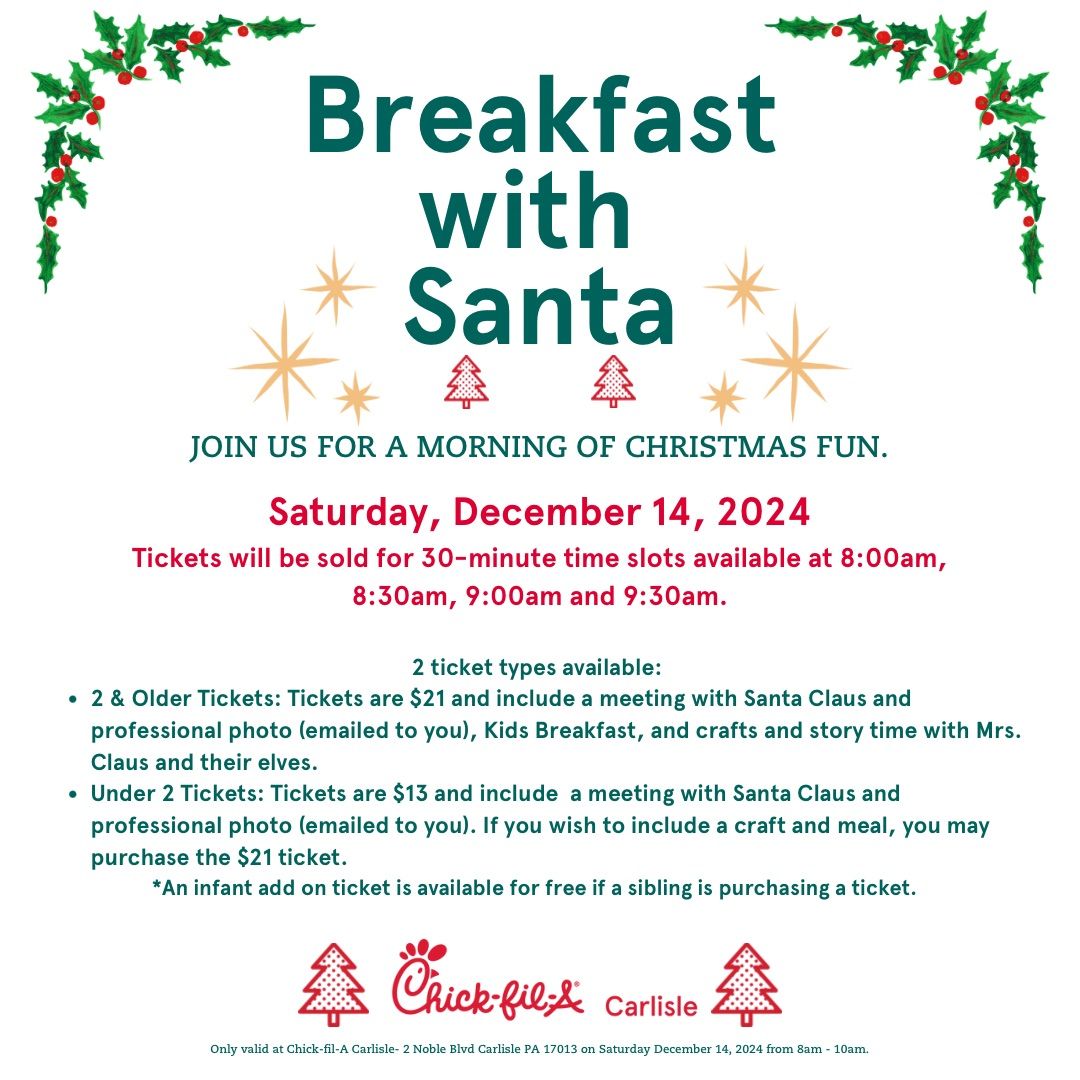 Breakfast with Santa!