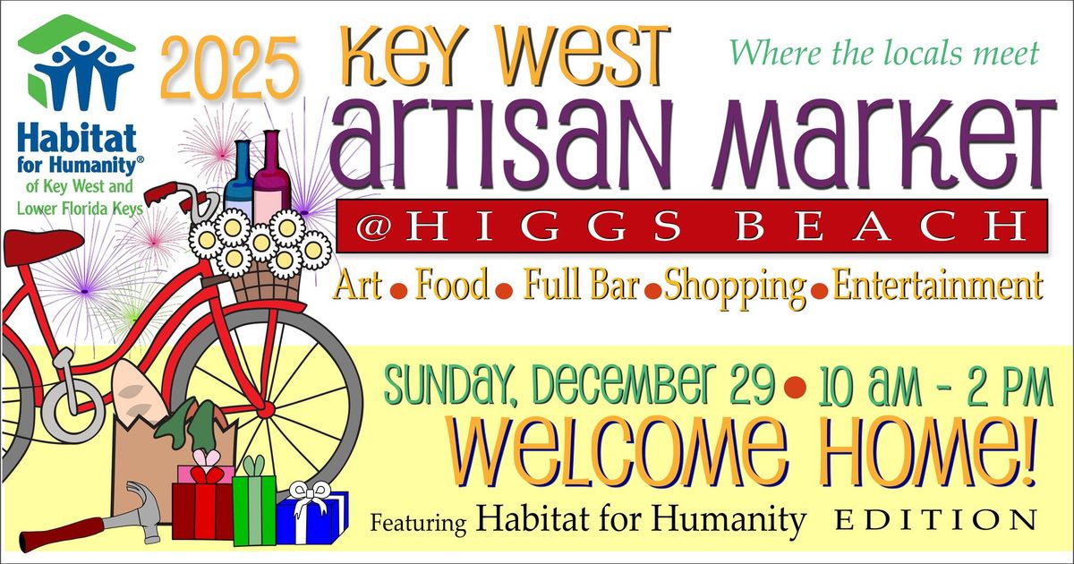 Key West Artisan Market: "Welcome Home" edition