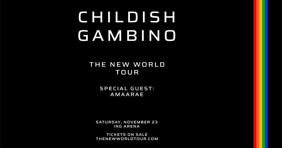 Childish Gambino | The New World Tour | ING Arena, Brussels | November 23rd, 2024 