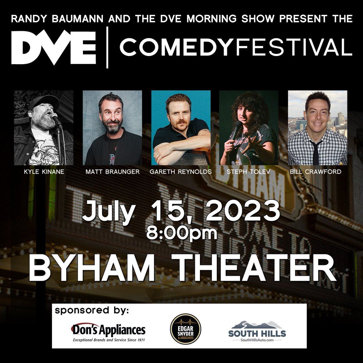 DVE Comedy Festival at Byham Theater