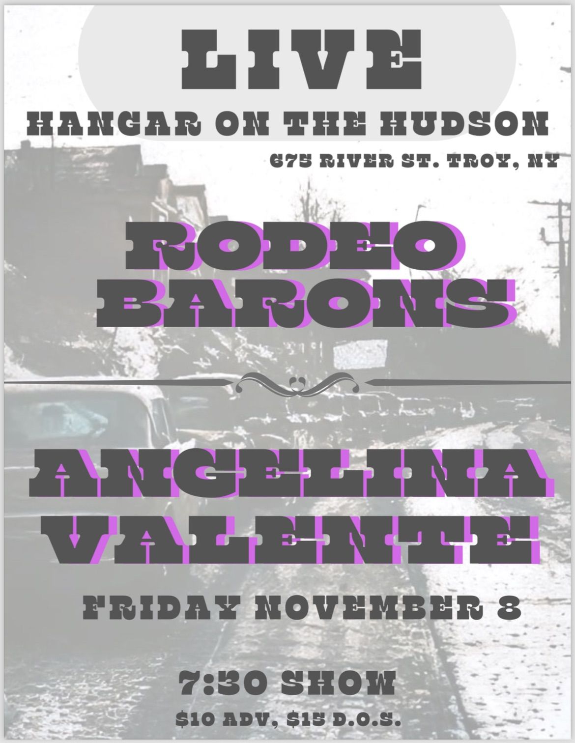 Rodeo Barons and Angelina Valente