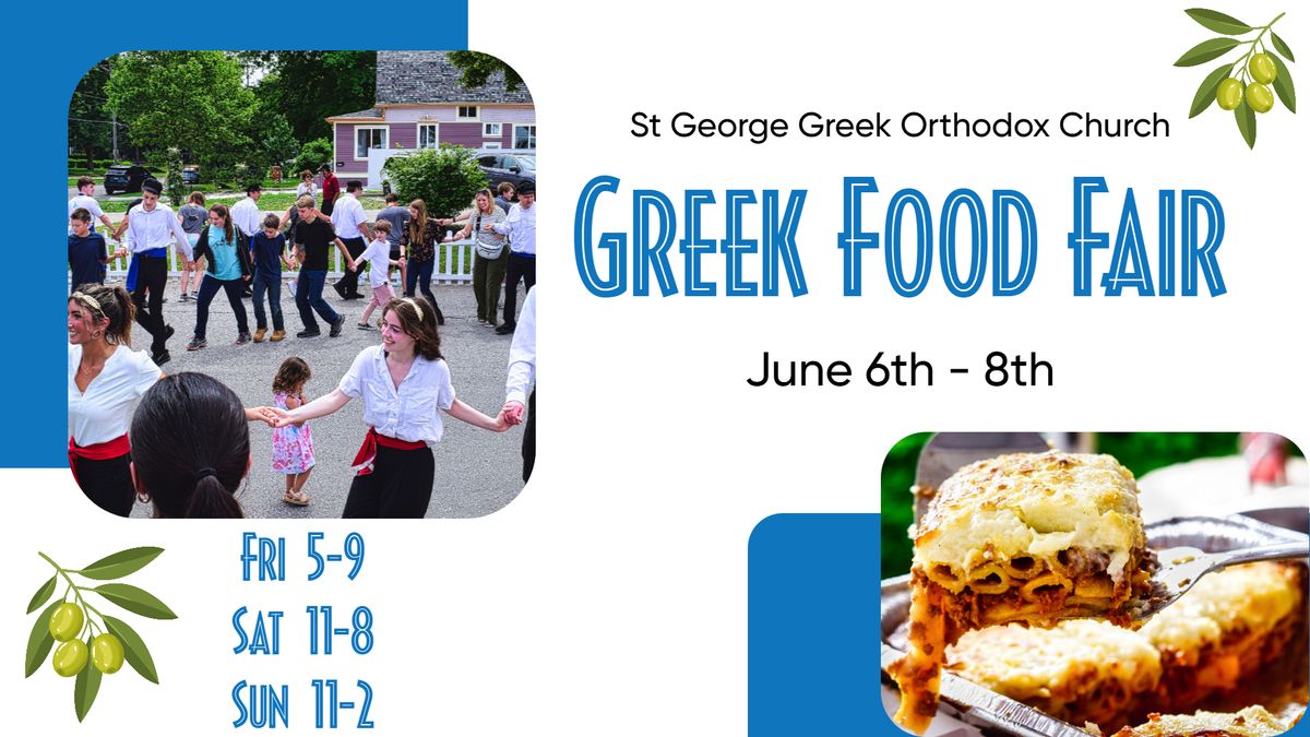 2025 Annual Des Moines Greek Food Fair