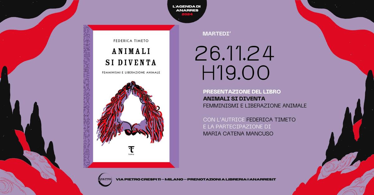 ANIMALI SI DIVENTA - Femminismi e liberazione animale