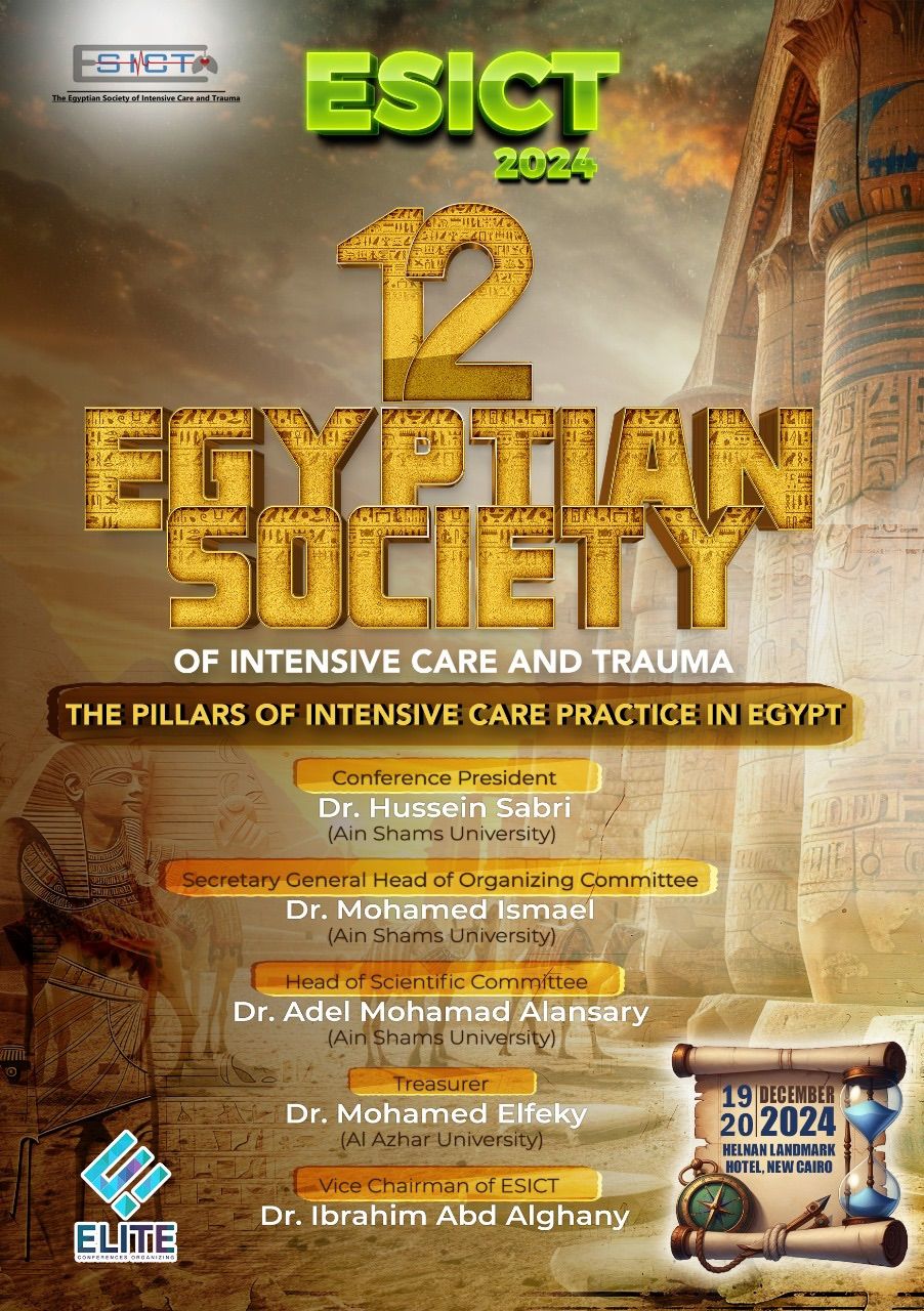 12th International Conference Egyptian Society of Intensive Care And Trauma (ESICT) 2024 