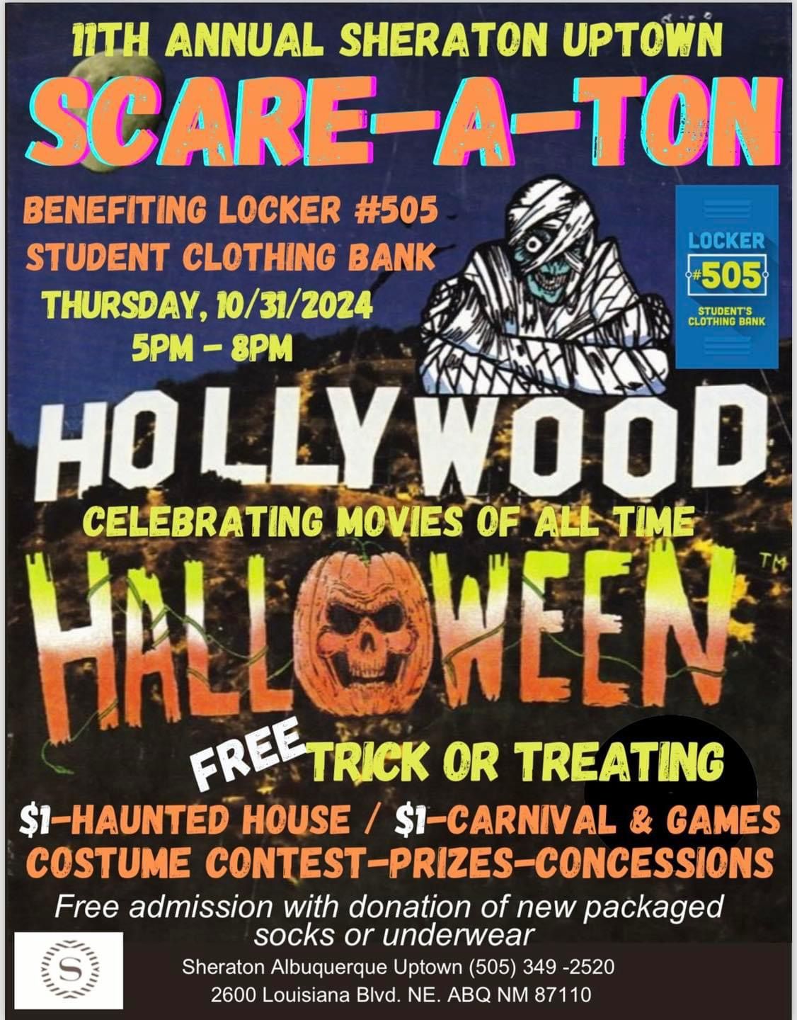 Scare-a-ton!! Halloween Party! 