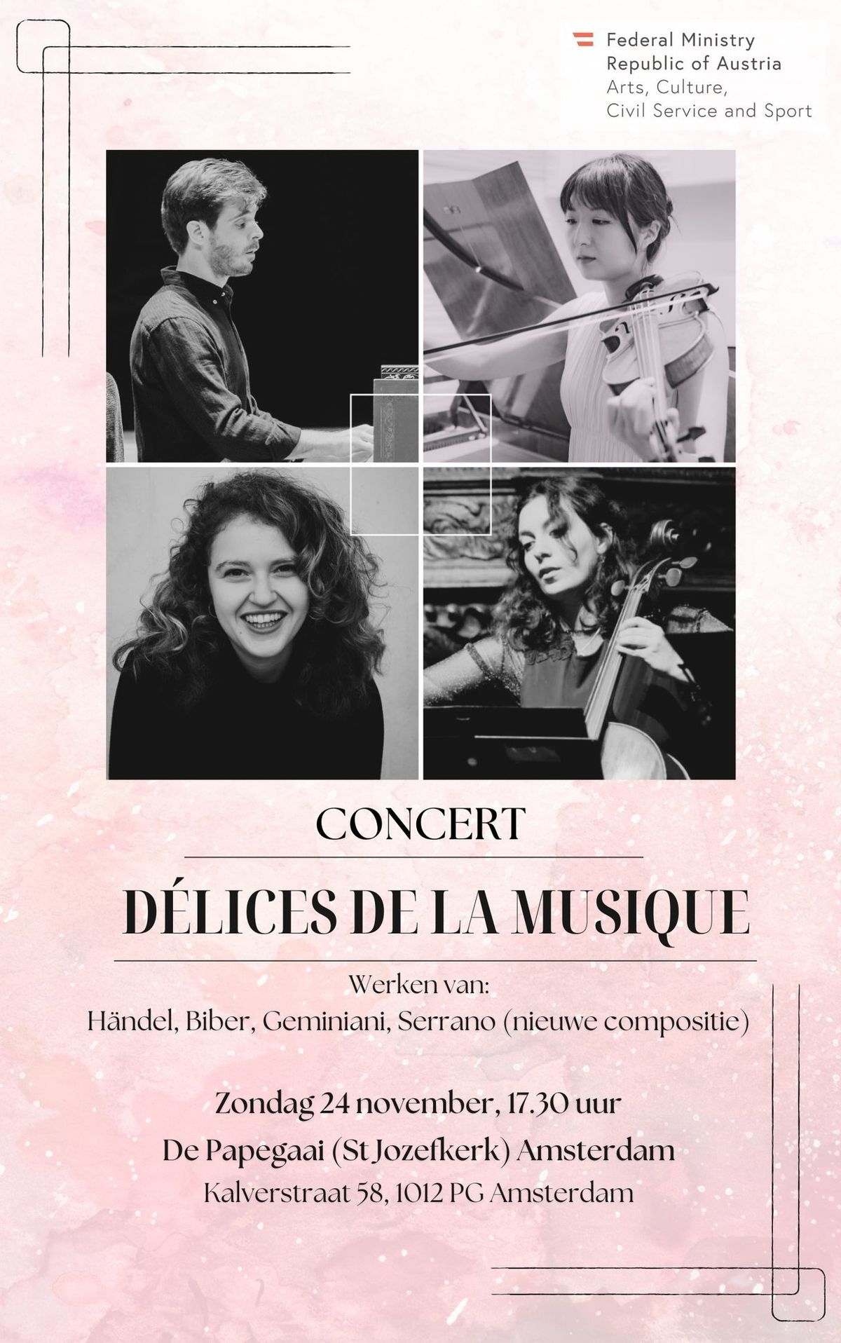 Concert: Delices de la Musique