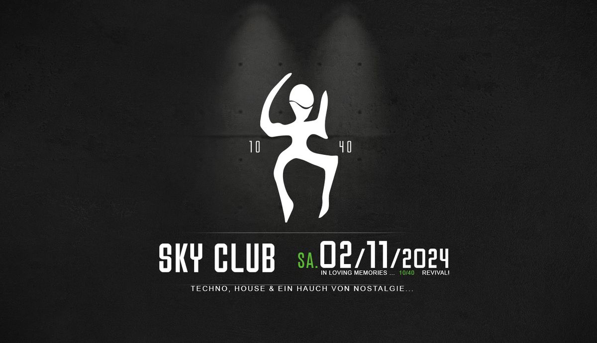 02.11.2024 - SELTSAMER HERBST - SKY CLUB LEIPZIG