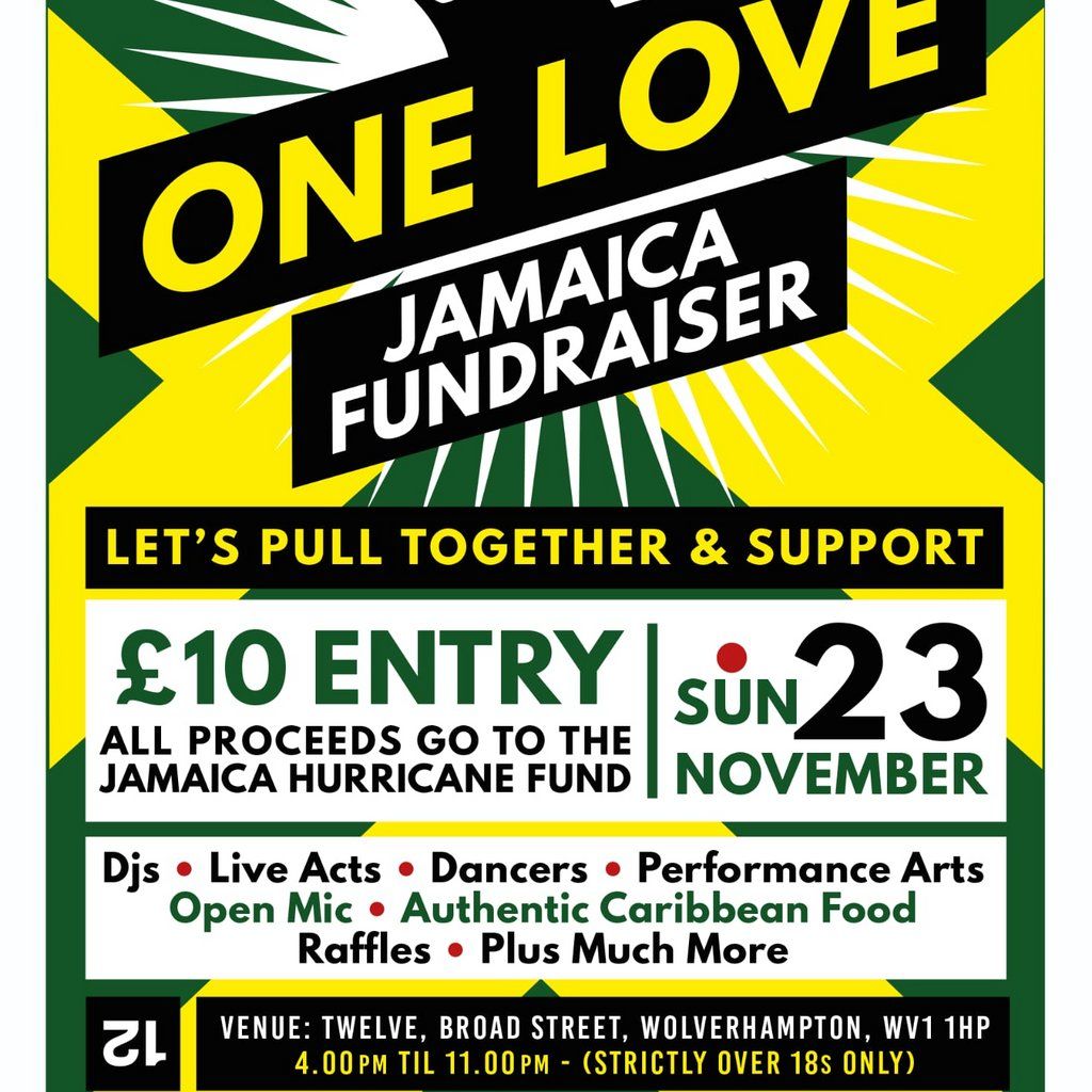 Jamaica One Love Fundraiser