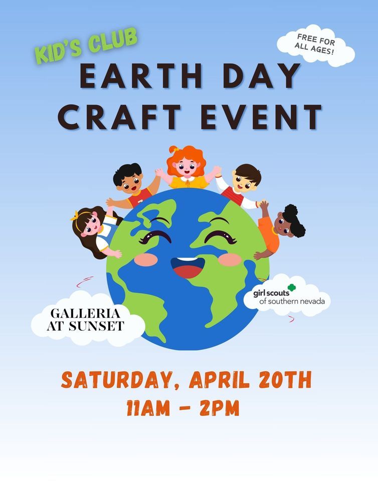 Earth Day Crafts at Galleria at Sunset