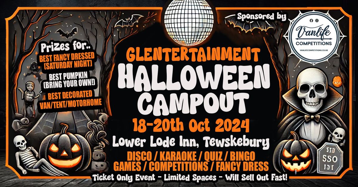 Glentertainment Halloween Campout (sponsored by Van Life Competitions)