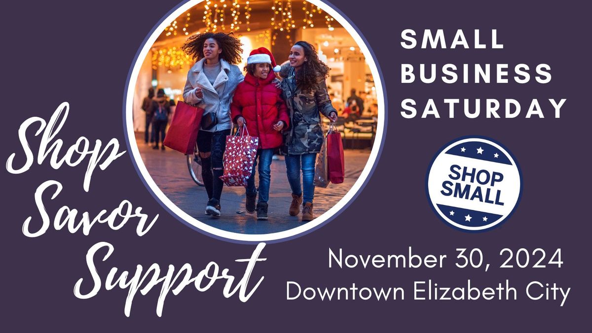 Small Business Saturday in Downtown Elizabeth City