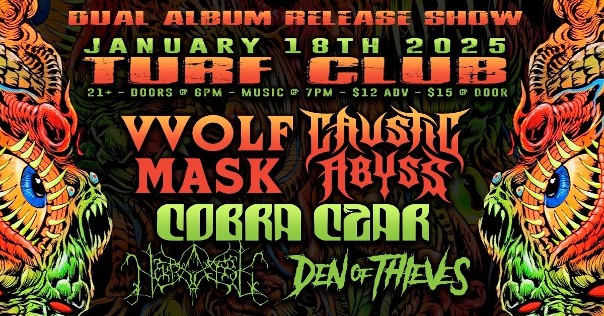 VVOLF MASK and Caustic Abyss \u2013 Dual Album Release Show