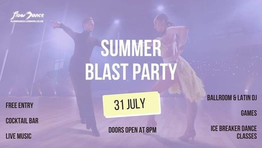 Summer Blast Ballroom & Latin Dance Evening