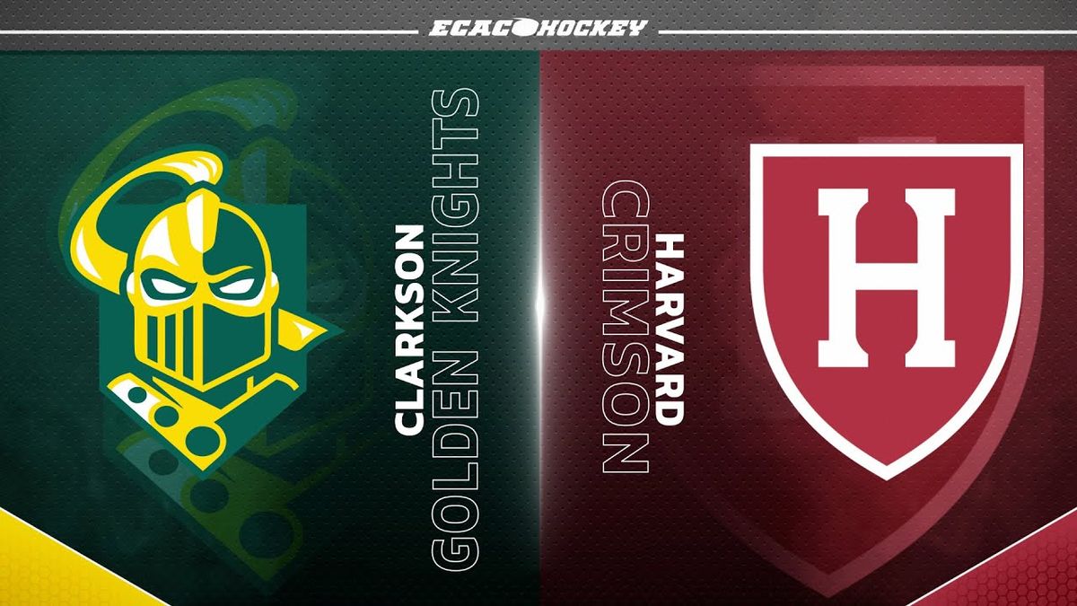 Clarkson Golden Knights at Harvard Crimson Womens Hockey