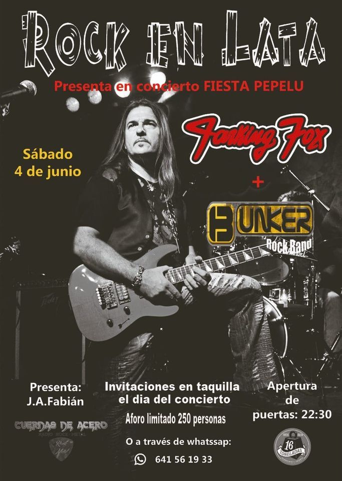 Fiesta Homenaje A Pepelu Organizado Por Rock En Lata Y 16 Toneladas 16 Toneladas Valencia 4 2738