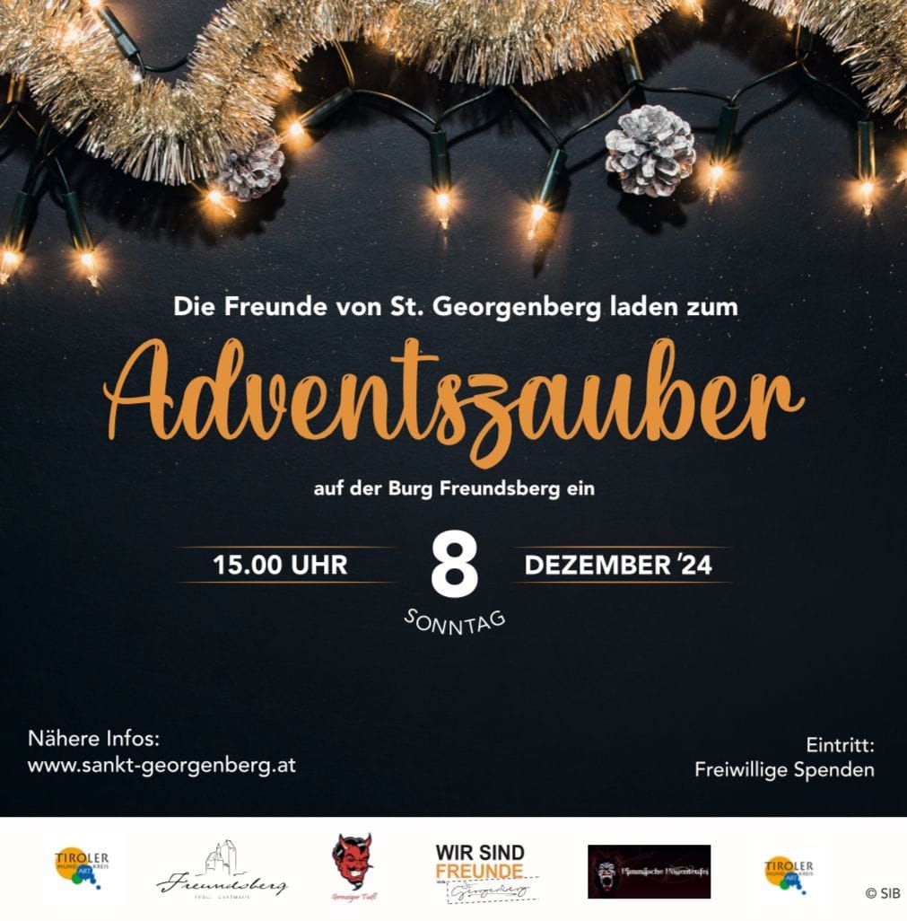 Adventszauber auf der Burg Freundsberg