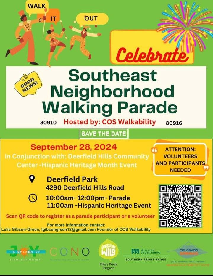 Southeast Neighborhood Walking Parade with COS Walkability