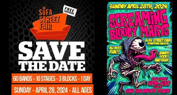 SoFA Street Fair Spring Edition | Screaming Bloody Marys
