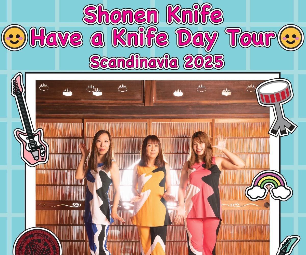 SHONEN KNIFE Live @ 1000Fryd