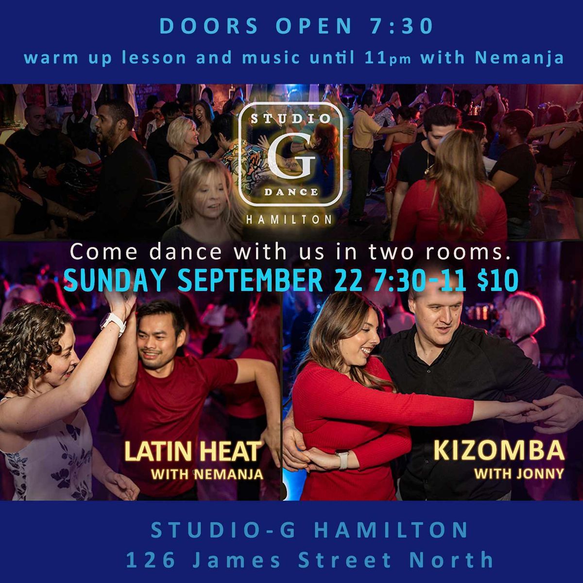 SUNDAY Latin Social at STUDIO-G