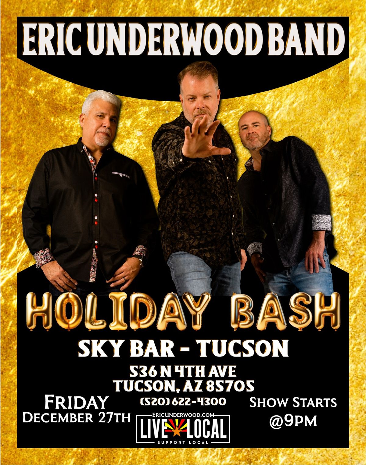 EU Band's 1st Annual Holiday Bash @ Sky Bar