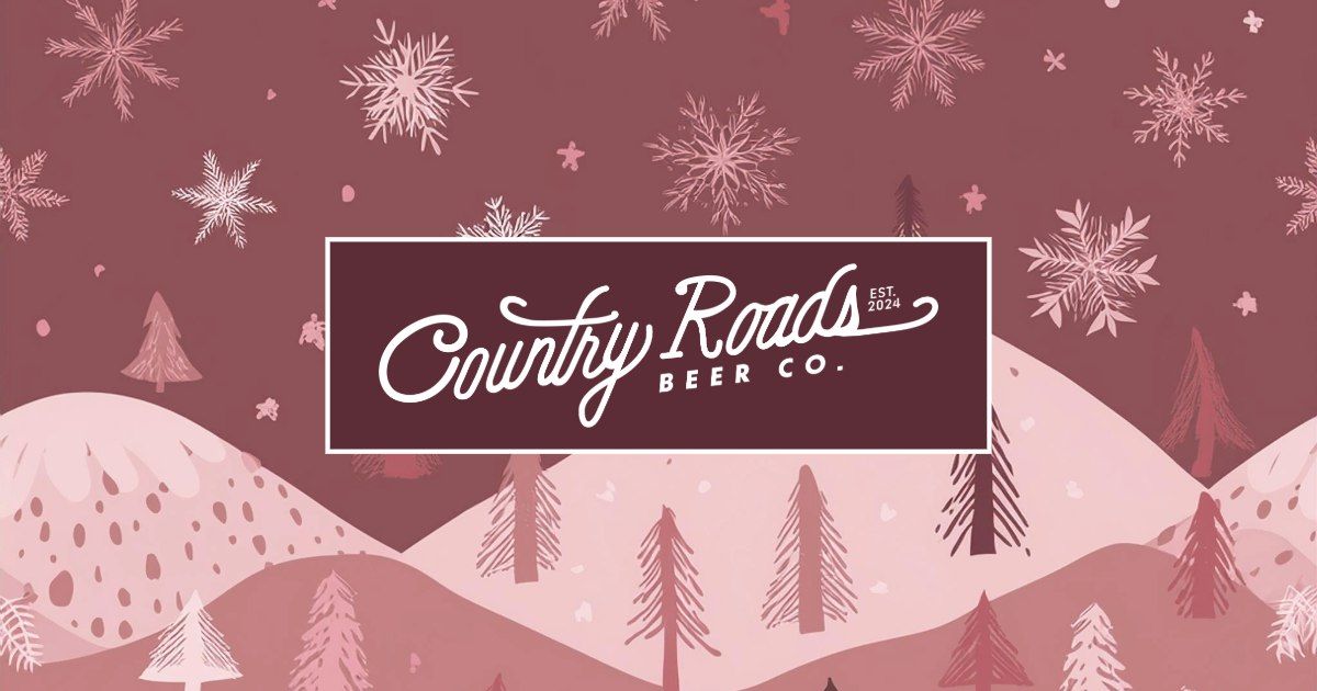 "Holiday in the Hills" Holiday Market at Country Roads Beer Co.! 