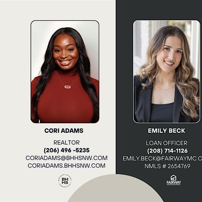 Cori Adams and Emily Beck