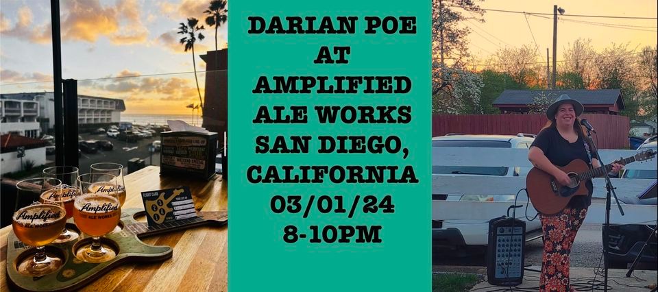 Darian Poe at Amplified Ale Works