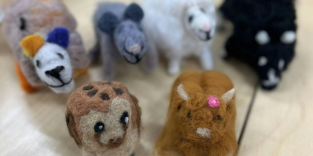 Introduction to Needle Felting  Evening Workshop