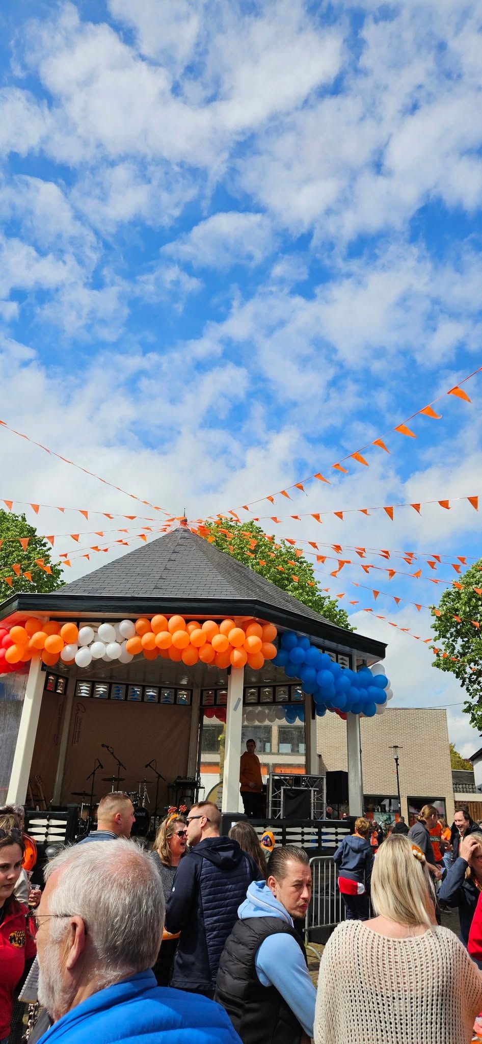 Koningsnacht op het Marktplein