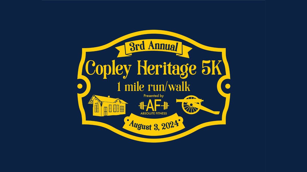 Copley Heritage 5K Presented by Absolute Fitness