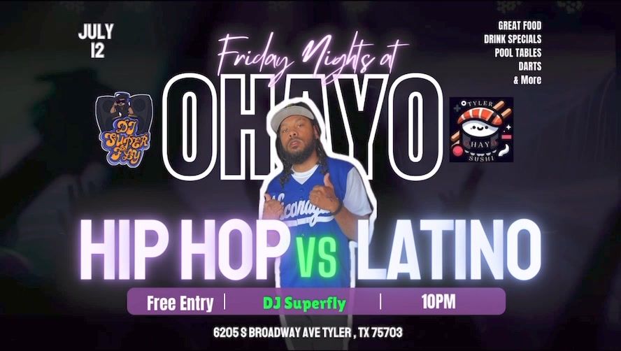 Hip-Hop VS Latino Vibes at OHAYO Sushi Bar