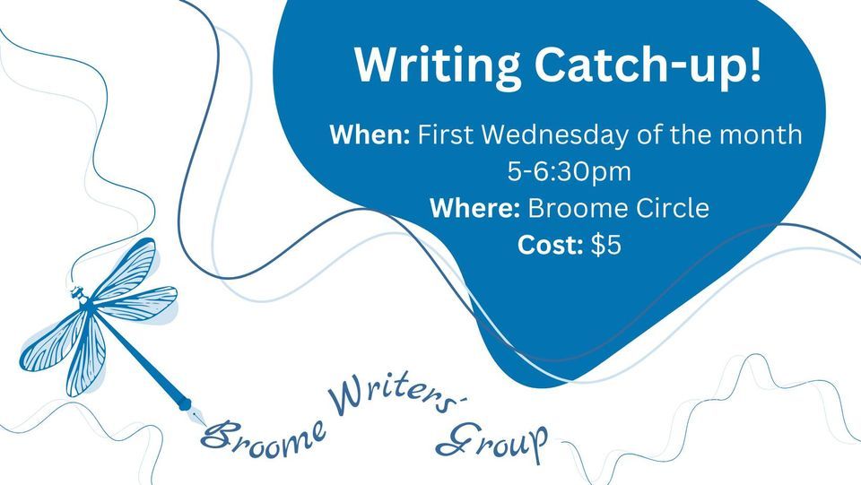 Broome Writers Group Catch-Up! 