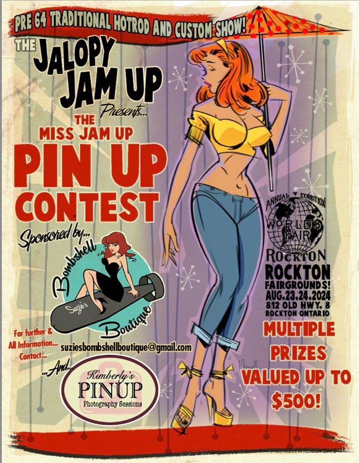 Miss Jalopy Jam Up Pin-Up Pageant