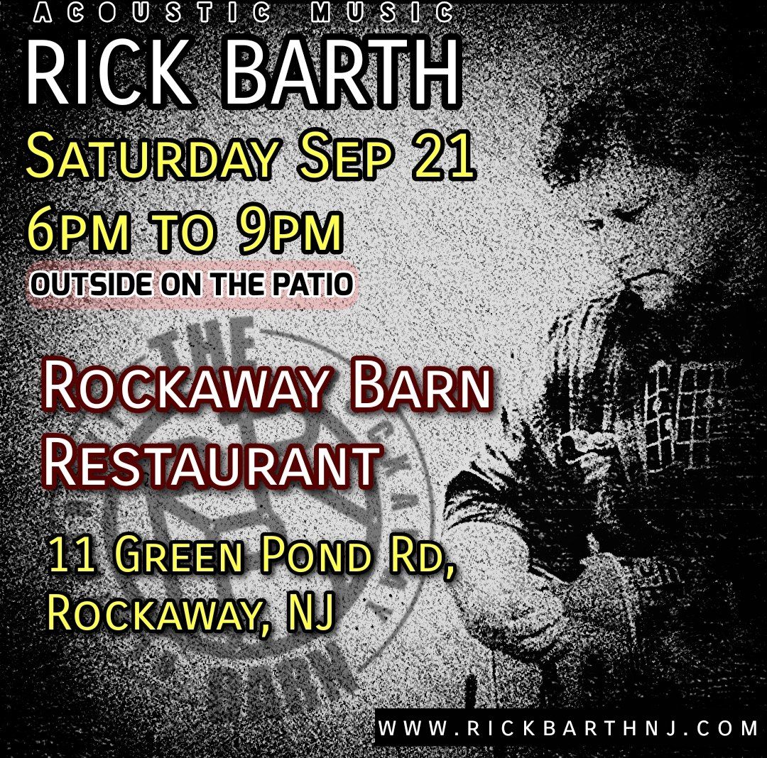 Rick Barth at The Rockaway Barn Restaurant