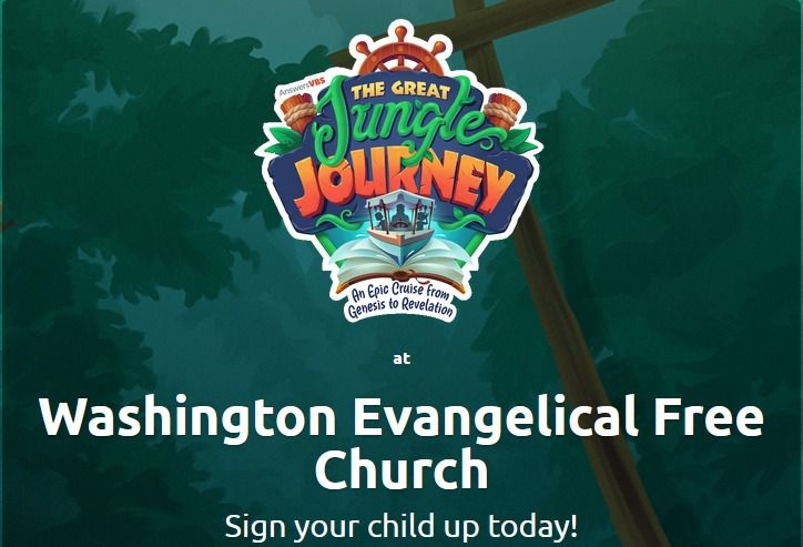 The Great Jungle Journey @ Washington Evangelical Free Church, Valparaiso