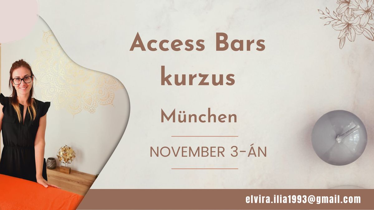 Access Bars Kurzus- M\u00fcnchen 