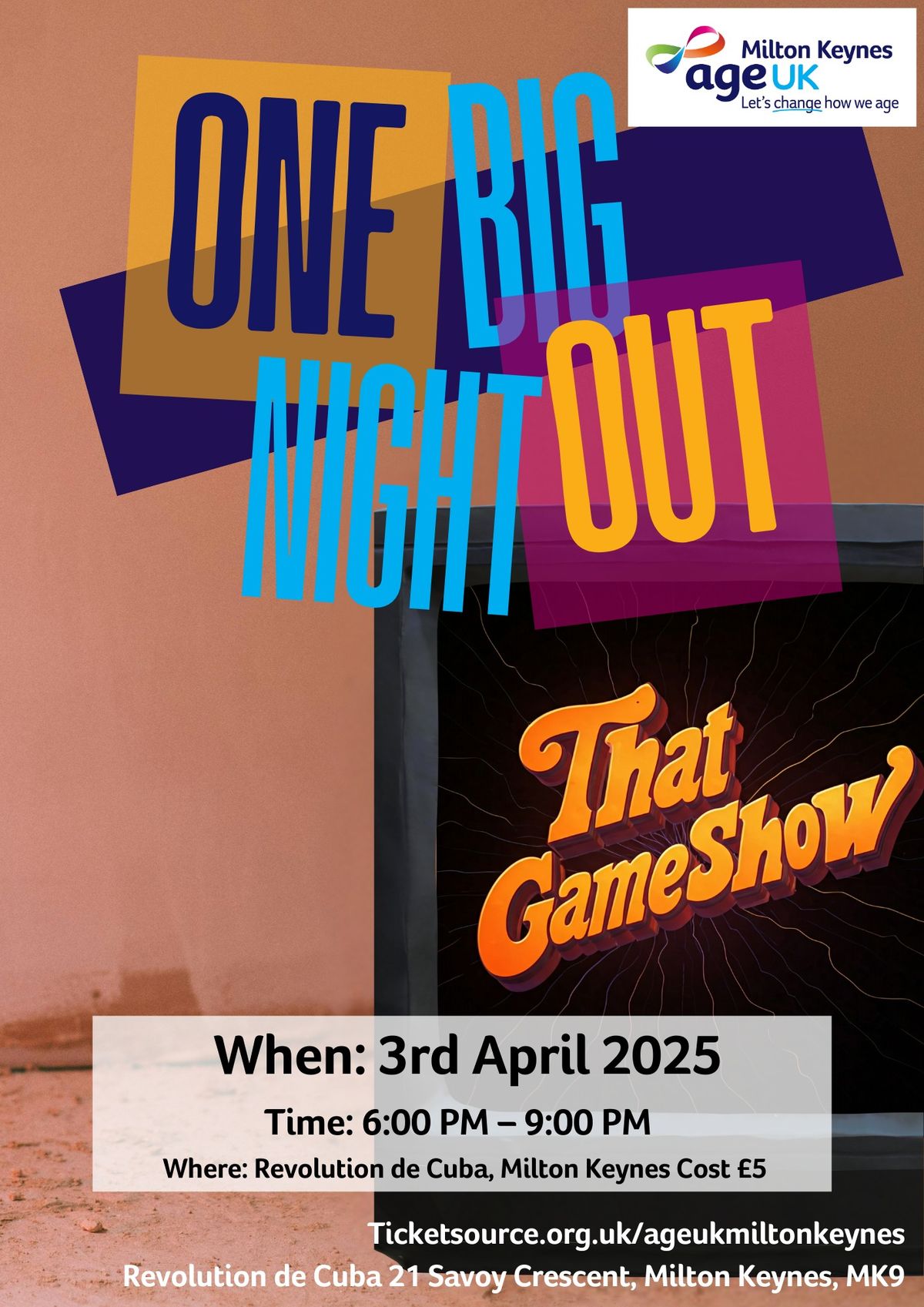 Big Night Out - That Game Show!!