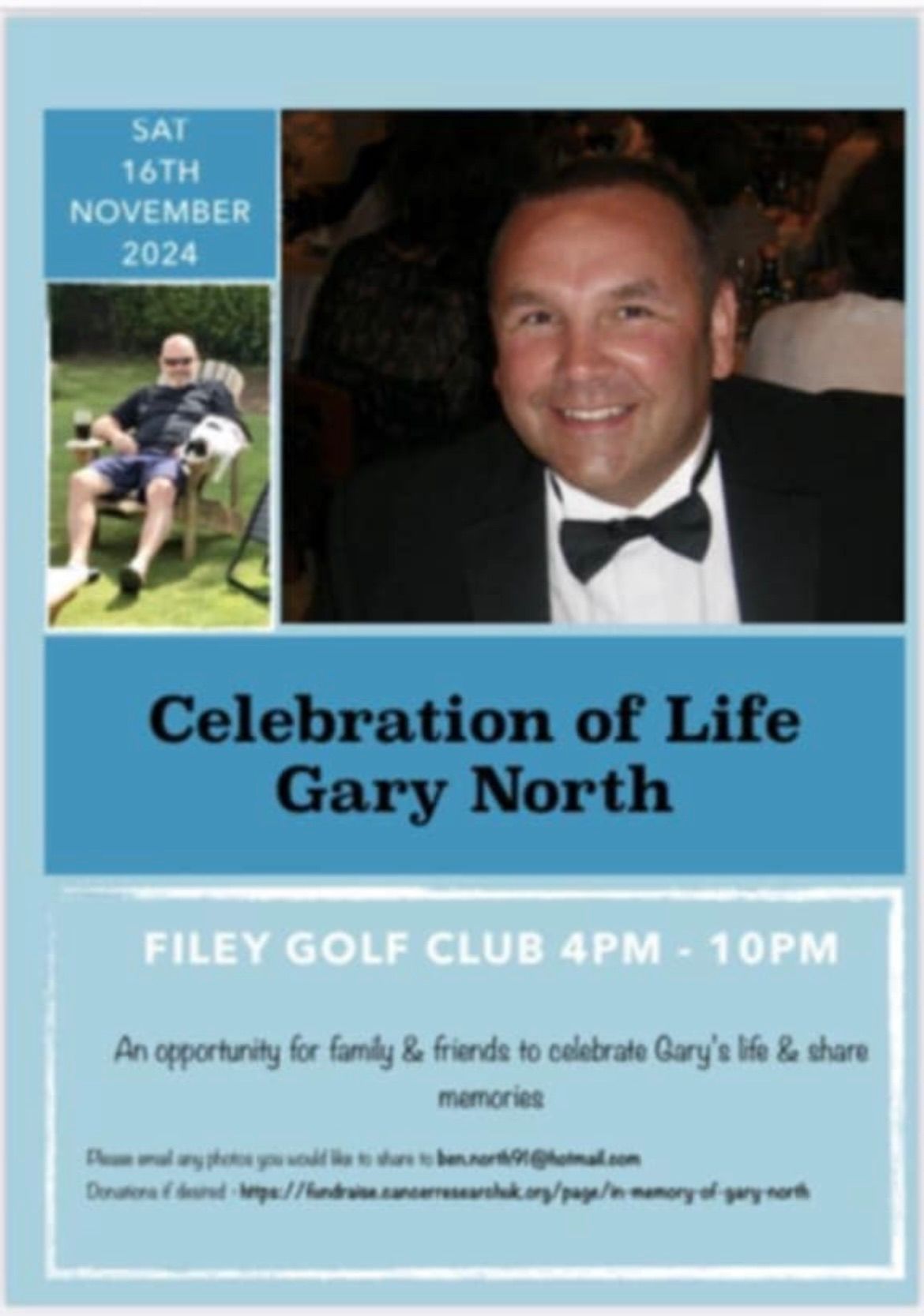 Gary North\u2019s Celebration of Life