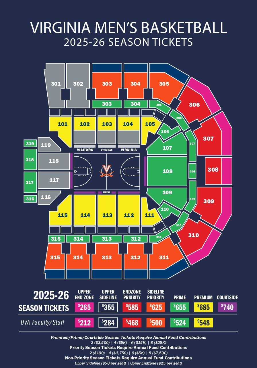 2025-2026 West Virginia Mountaineers Women's Basketball Season Tickets (Includes Tickets To All Regular Season Home Games)